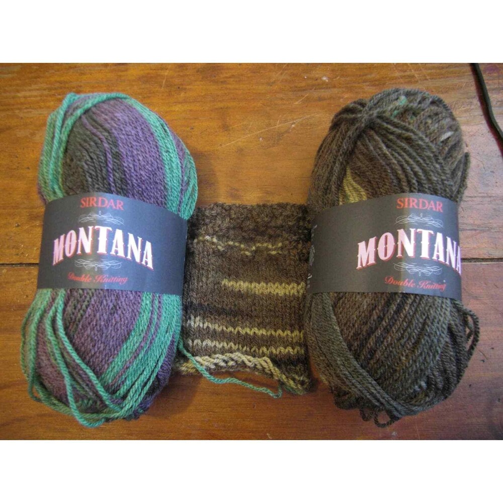 Acrylic and Wool Yarn 3x Sirdar Montana - Hidaway (202)